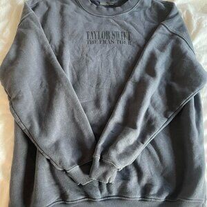 Taylor Swift Eras Tour Blue Crewneck